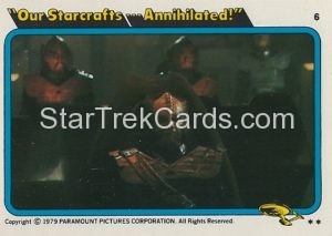 Star Trek The Motion Picture Trebor Trading Card 6