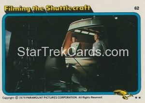 Star Trek The Motion Picture Trebor Trading Card 62