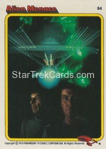 Star Trek The Motion Picture Trebor Trading Card 64