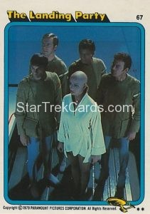 Star Trek The Motion Picture Trebor Trading Card 67