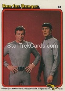 Star Trek The Motion Picture Trebor Trading Card 82