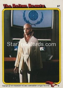 Star Trek The Motion Picture Trebor Trading Card 87