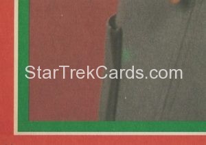 Star Trek The Motion Picture Trebor Trading Card Back 11