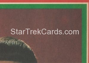 Star Trek The Motion Picture Trebor Trading Card Back 26