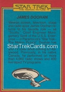 Star Trek The Motion Picture Trebor Trading Card Back 64