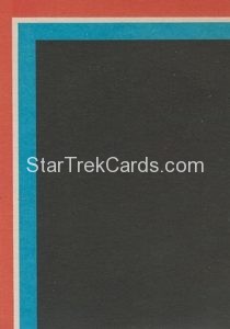 Star Trek The Motion Picture Trebor Trading Card Back 70