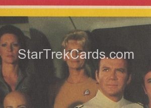 Star Trek The Motion Picture Trebor Trading Card Back 73