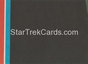 Star Trek The Motion Picture Trebor Trading Card Back 74