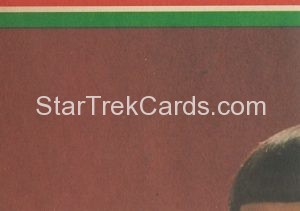 Star Trek The Motion Picture Trebor Trading Card Back 79
