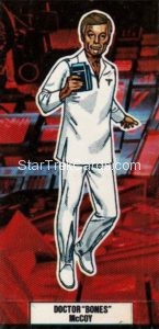 Star Trek The Motion Picture Weetabix Trading Card Doctor Bones McCoy Front