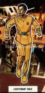 Star Trek The Motion Picture Weetabix Trading Card Lieutenant Sulu Front