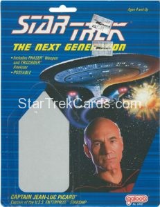Star Trek The Next Generation Action Figure Cards Galoob Alternate Captain Jean Luc Picard
