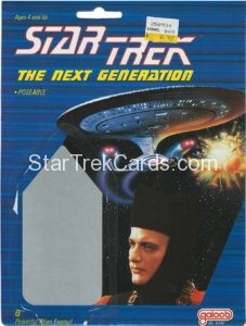 Star Trek The Next Generation Action Figure Cards Galoob Q Alternate