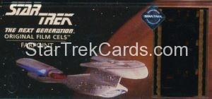 Star Trek The Next Generation Film Cel Cards Farpoint
