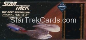 Star Trek The Next Generation Film Cel Cards Farpoint