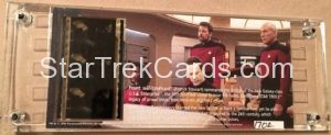Star Trek The Next Generation Film Cel Cards On The Bridge Back