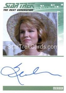 Star Trek The Next Generation Portfolio Prints Series Two Autograph Jennifer Nash Front