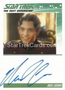 Star Trek The Next Generation Portfolio Prints Series Two Autograph Michael Aron Front