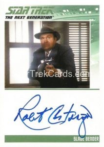Star Trek The Next Generation Portfolio Prints Series Two Autograph Robert Costanzo Front