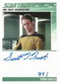 Star Trek The Next Generation Portfolio Prints Series Two Autograph Scott Trost Front