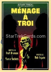 Star Trek The Next Generation Portfolio Prints Series Two Signed Parallel Base JOA72 Front