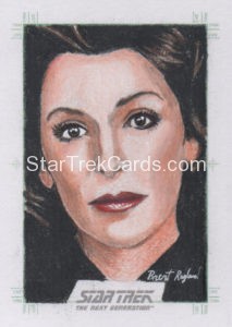 Star Trek The Next Generation Portfolio Prints Series Two Sketch Brent Ragland Front 1