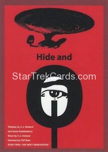 Star Trek The Next Generation Portfolio Prints Series Two Trading Card 10