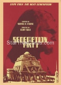 Star Trek The Next Generation Portfolio Prints Series Two Trading Card 100