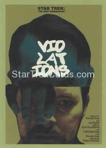 Star Trek The Next Generation Portfolio Prints Series Two Trading Card 112