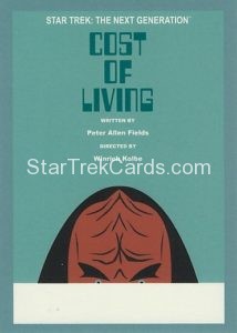 Star Trek The Next Generation Portfolio Prints Series Two Trading Card 120
