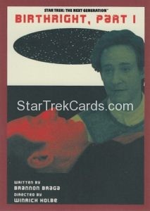Star Trek The Next Generation Portfolio Prints Series Two Trading Card 142