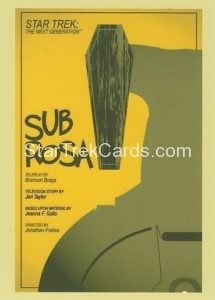 Star Trek The Next Generation Portfolio Prints Series Two Trading Card 166