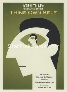 Star Trek The Next Generation Portfolio Prints Series Two Trading Card 168