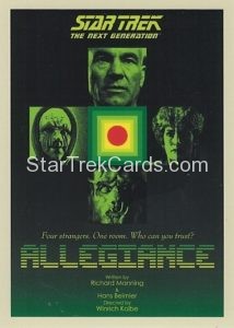 Star Trek The Next Generation Portfolio Prints Series Two Trading Card 66