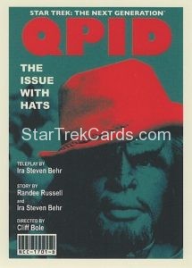 Star Trek The Next Generation Portfolio Prints Series Two Trading Card 94