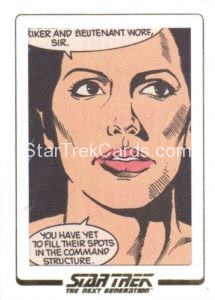 Star Trek The Next Generation Portfolio Prints Series Two Trading Card AC22