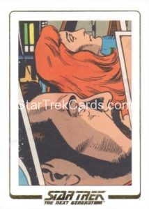 Star Trek The Next Generation Portfolio Prints Series Two Trading Card AC40