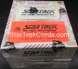 Star Trek The Next Generation Portfolio Prints Series Two Trading Card Archive Box Alternate 1