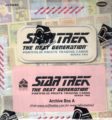 Star Trek The Next Generation Portfolio Prints Series Two Trading Card Archive Box Top 1