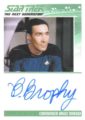Star Trek The Next Generation Portfolio Prints Series Two Trading Card Autograph Brian Brophy