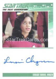 Star Trek The Next Generation Portfolio Prints Series Two Trading Card Autograph Lanai Chapman