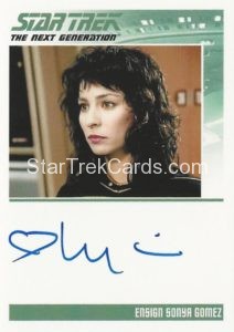 Star Trek The Next Generation Portfolio Prints Series Two Trading Card Autograph Lycia Naff