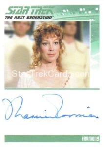 Star Trek The Next Generation Portfolio Prints Series Two Trading Card Autograph Marnie Mosiman