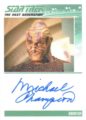 Star Trek The Next Generation Portfolio Prints Series Two Trading Card Autograph Michael Champion