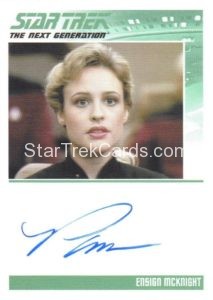 Star Trek The Next Generation Portfolio Prints Series Two Trading Card Autograph Pamela Winslow