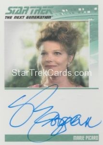 Star Trek The Next Generation Portfolio Prints Series Two Trading Card Autograph Samantha Eggar