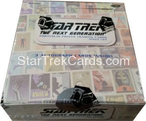 Star Trek The Next Generation Portfolio Prints Series Two Trading Card Box Alternate 1