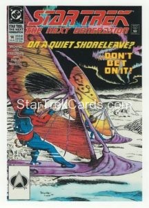 Star Trek The Next Generation Portfolio Prints Series Two Trading Card Comic 14
