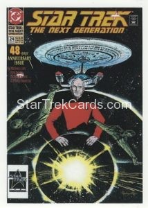 Star Trek The Next Generation Portfolio Prints Series Two Trading Card Comic 24