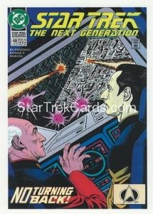 Star Trek The Next Generation Portfolio Prints Series Two Trading Card Comic 48